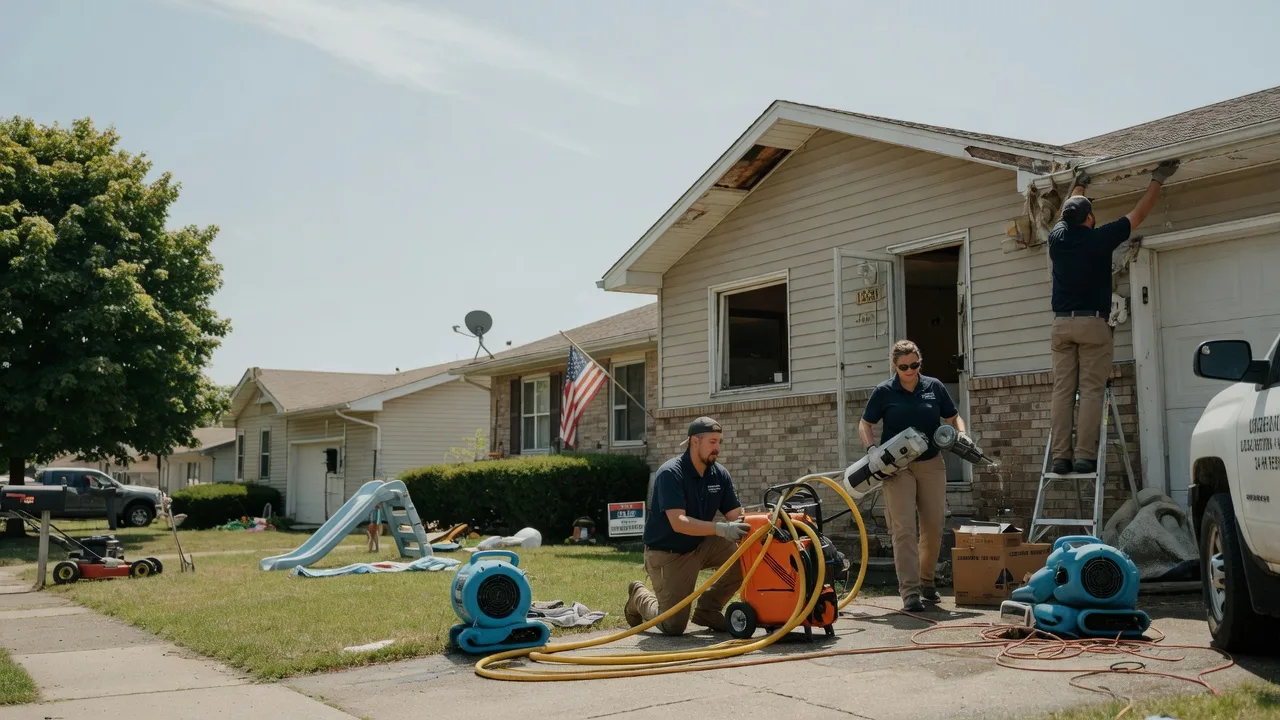 Water Damage Restoration in Center Point, TX near me